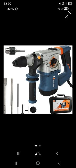 Martillo Perforador DEXTER 1500W Con garantía 5a