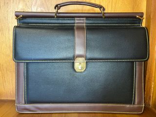 Maletín de Abogacía Negro y Marrón