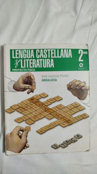 libro 2º bach lengua castellana y literatura
