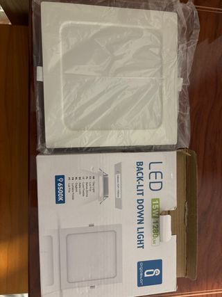 Foco LED Empotrable Aigostar 15W Luz Fría