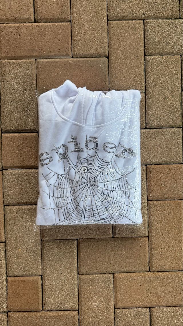 Felpa Sp5der OG Bianca Taglia M