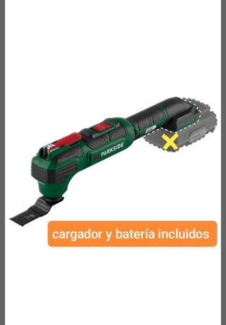 Multiherramienta Parkside con batería