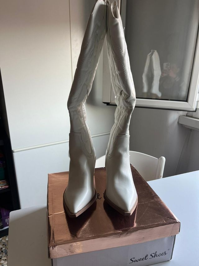 Stivali Camperos Bianchi