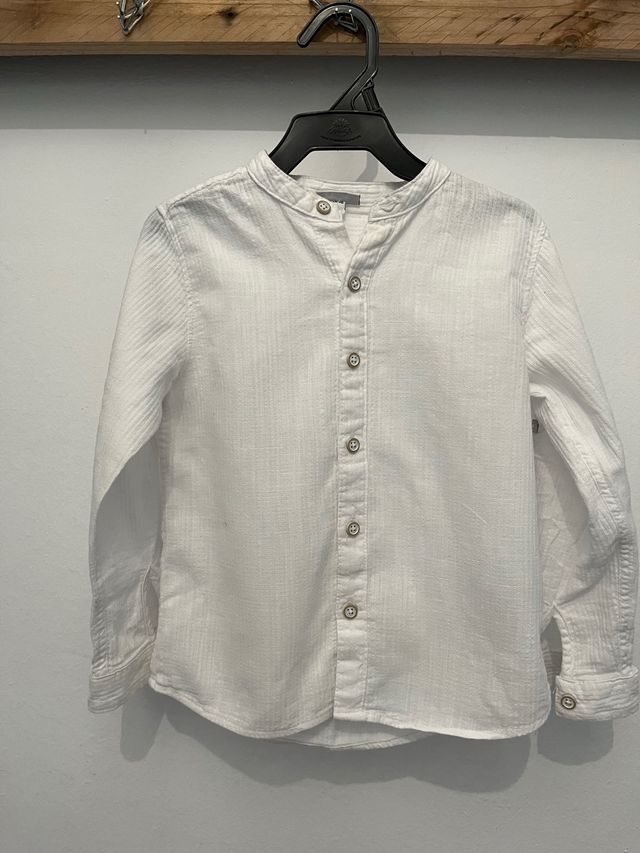 Camisa Blanca Fagottino Talla 4 Años