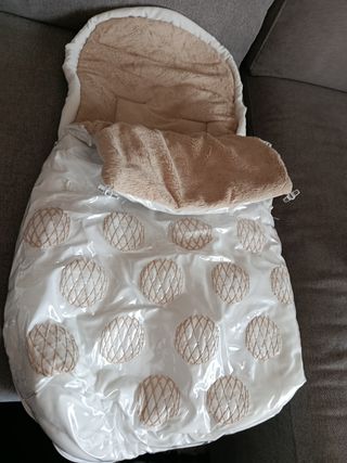 Saco capazo borreguito