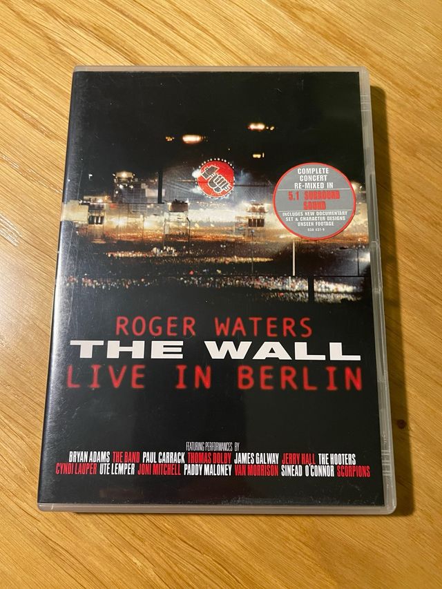 DVD Roger Waters The Wall Live in Berlin