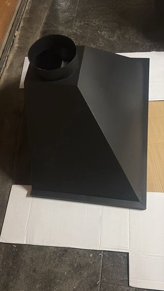 Campana barbacoa metal