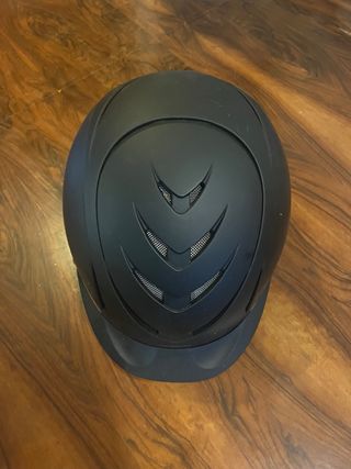Casco Equitación Fouganza Niños Negro