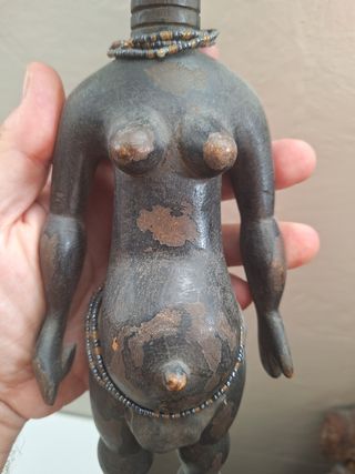 Figura Ashanti Akan Arte Africano 33 cm