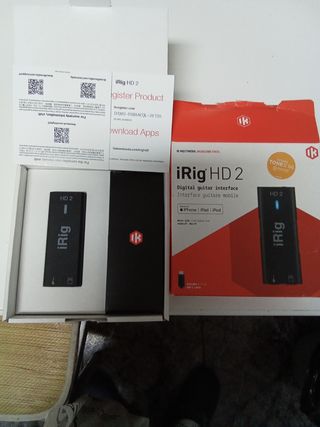Interfaz de Guitarra iRig HD 2