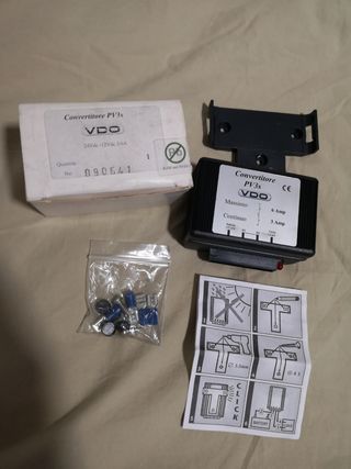 Convertitore di tensione VDO PV3s 24Vdc-12Vdc 3/6A