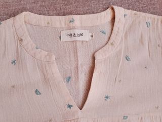 Blusa super cómoda, Indi & Cold Estampada Talla XS