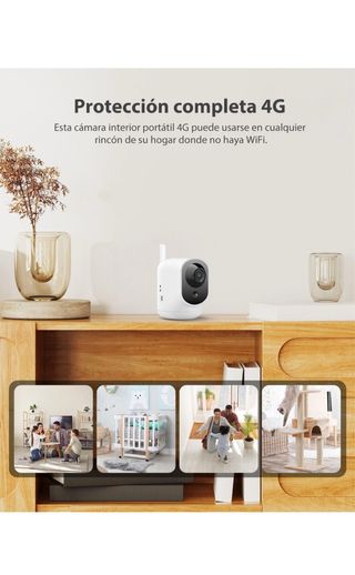 NUEVA Cámara Vigilancia COCOCAM 4G Interior 2K