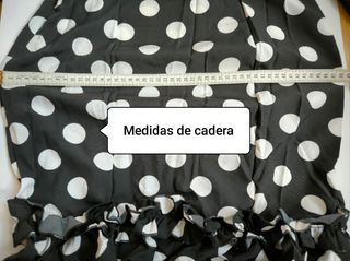 Vestido Flamenca Lunares Talla M. NUEVO
