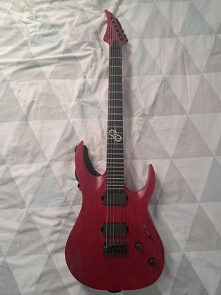 Guitarra Eléctrica Solar A2.6 TBR Roja