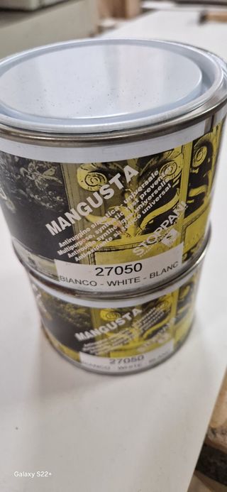 2 Barattoli Antiruggine Bianca MANGUSTA