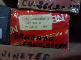 Cojinetes Bancada Land Rover CV.261.25
