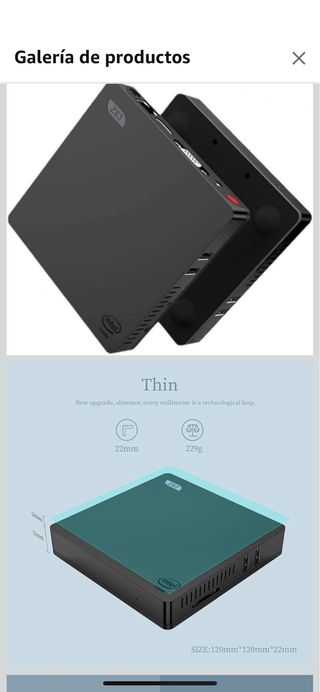 Mini PC Acer + Pantalla
