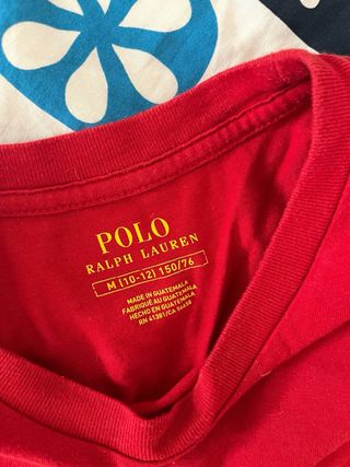 Camiseta Polo Ralph Lauren Roja
