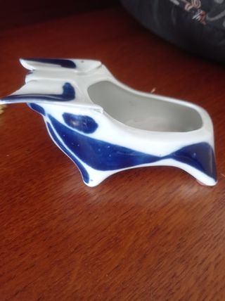 Toro Sargadelos Azul y Blanco
