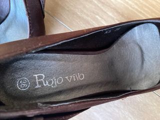 Zapatos de fiesta marrones talla 36