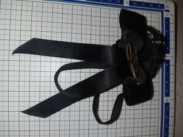 Lazo Baturra Terciopelo Negro