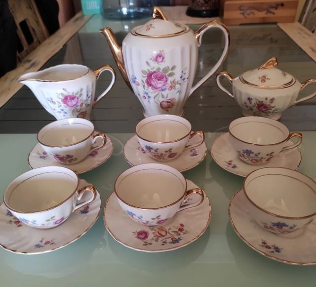 Juego de café Royal Gijón porcelana