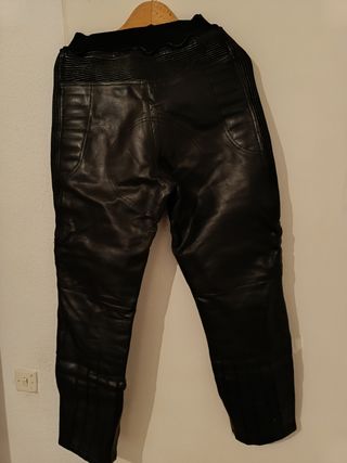 Pantalón de cuero para moto