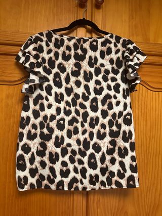 Blusa Shein Estampado Animal Print