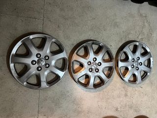 3 Tapacubos Peugeot Originales 16