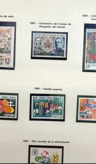 Colección sellos 1980-2010