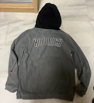 HOODRICH Sudadera Gris y Negra