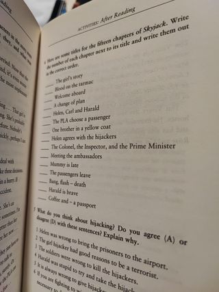 SKYJACK! The Oxford Bookworms nivel 3 con CD