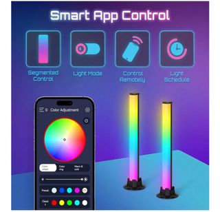 2 Barras LED Inteligentes RGB