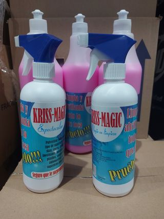 Abrillantador kriss magic limpieza limpiador