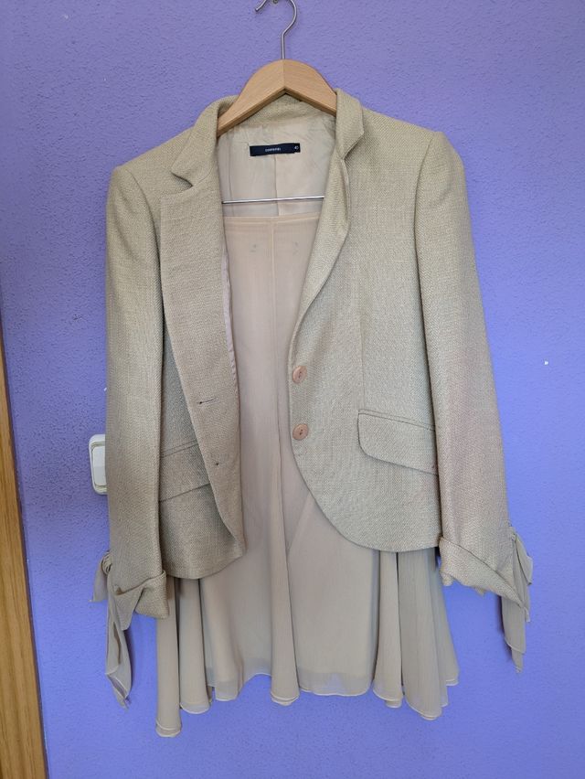 Abito CORTFIEL Beige Taglia M