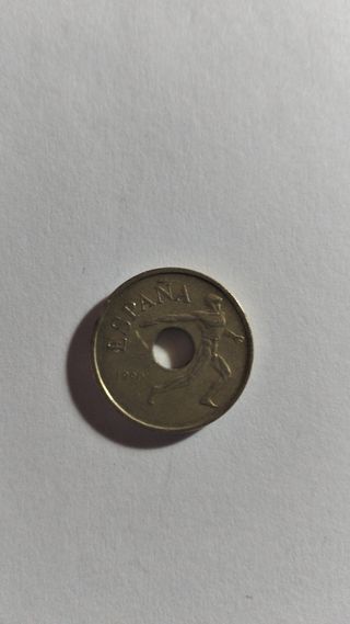Moneda 25 Pesetas 1990