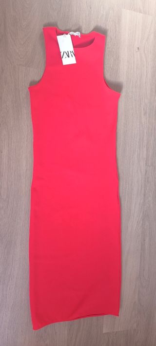 Vestido punto Zara sin estrenar.Efecto reductor.