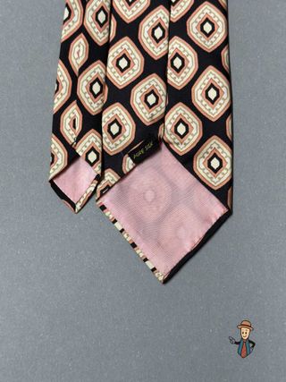 Corbata Seda Christof Wien Geometría