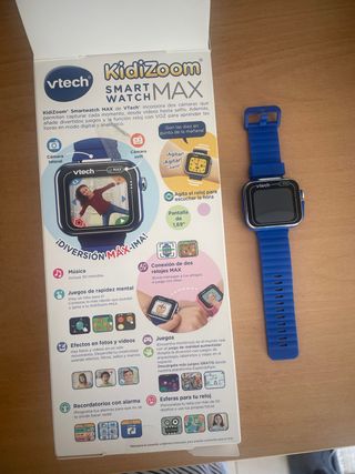 Reloj VTech Kidizoom Smartwatch MAX Azul