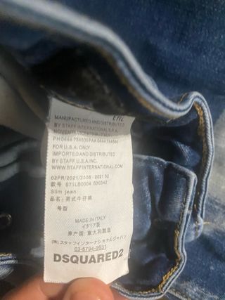 Jeans Dsquared2 Icon Blu