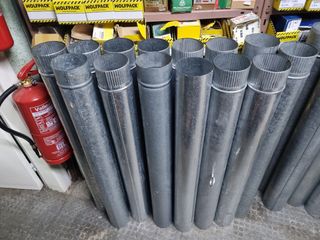 Tubos y codos para chimenea 100mm