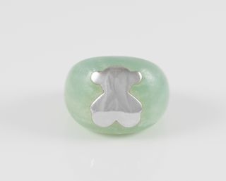 Anillo Tous en plata 925 y cuarzo