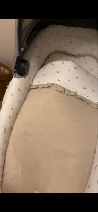 Saco y cobertura capazo bebé 
