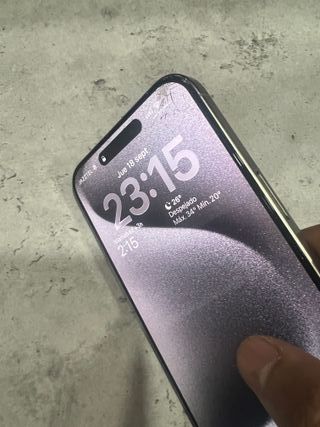 iPhone 15 Pro Max titanium 256GB batería 90%  