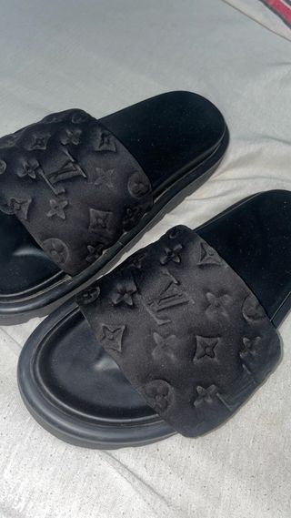 Sandalias Louis Vuitton Negras
