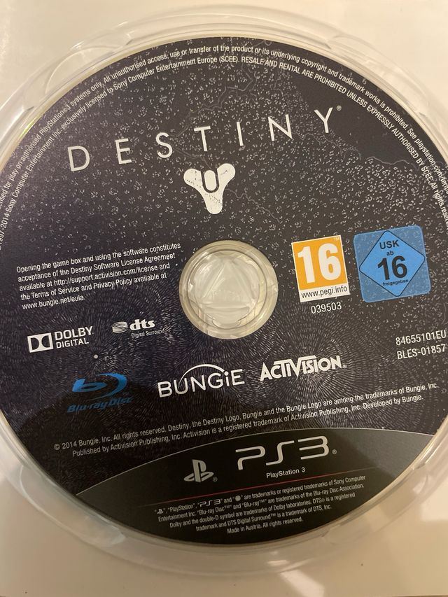 Destiny PS3