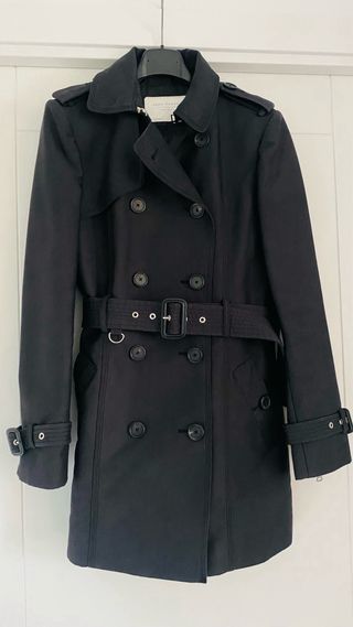 Trench Zara Negro
