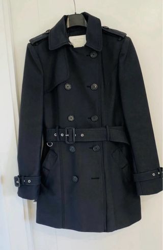 Trench Zara Negro