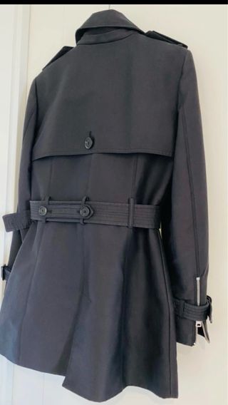 Trench Zara Negro